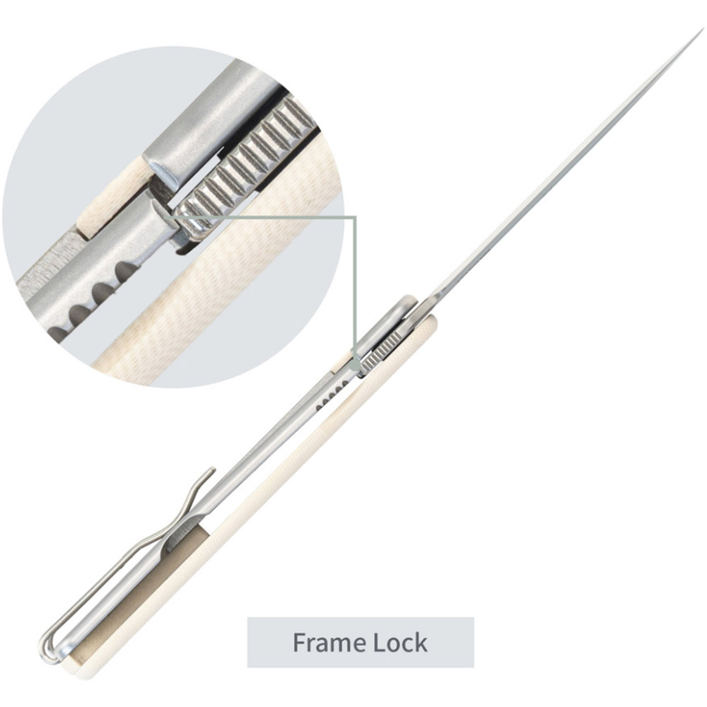 У Фокстрот Ніж SRM Palfrey 135L-GT White