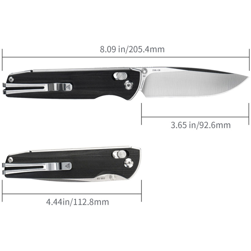 Замовити rest SRM Ніж складань Terrier 258L-GB, чорний