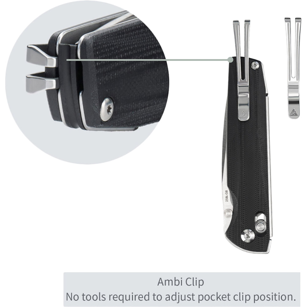 В Україні rest SRM Ніж складань Terrier 258L-GB, чорний