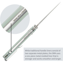 Ніж SRM Terrier 258L-GC Green