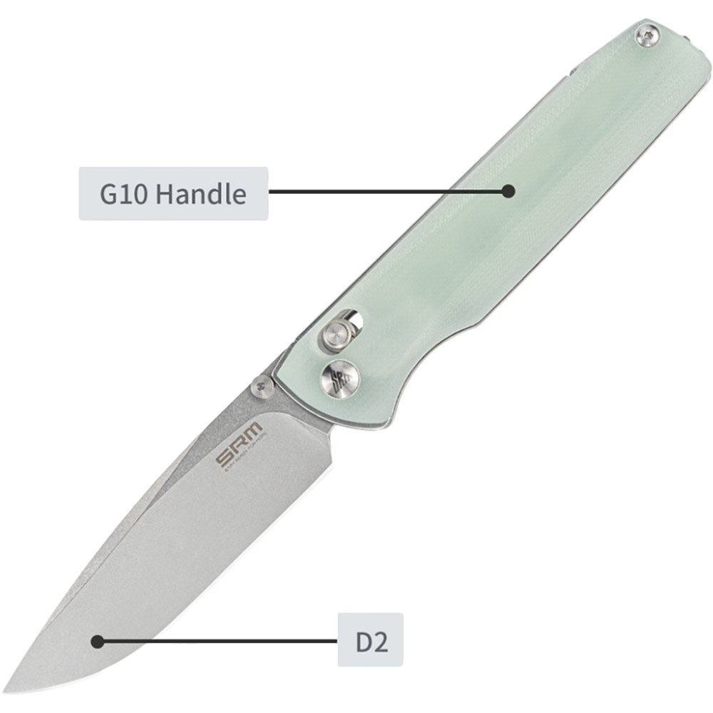 В Україні Ніж SRM Terrier 258L-GC Green