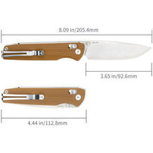 Ніж SRM Terrier 258L-GW2 Brown