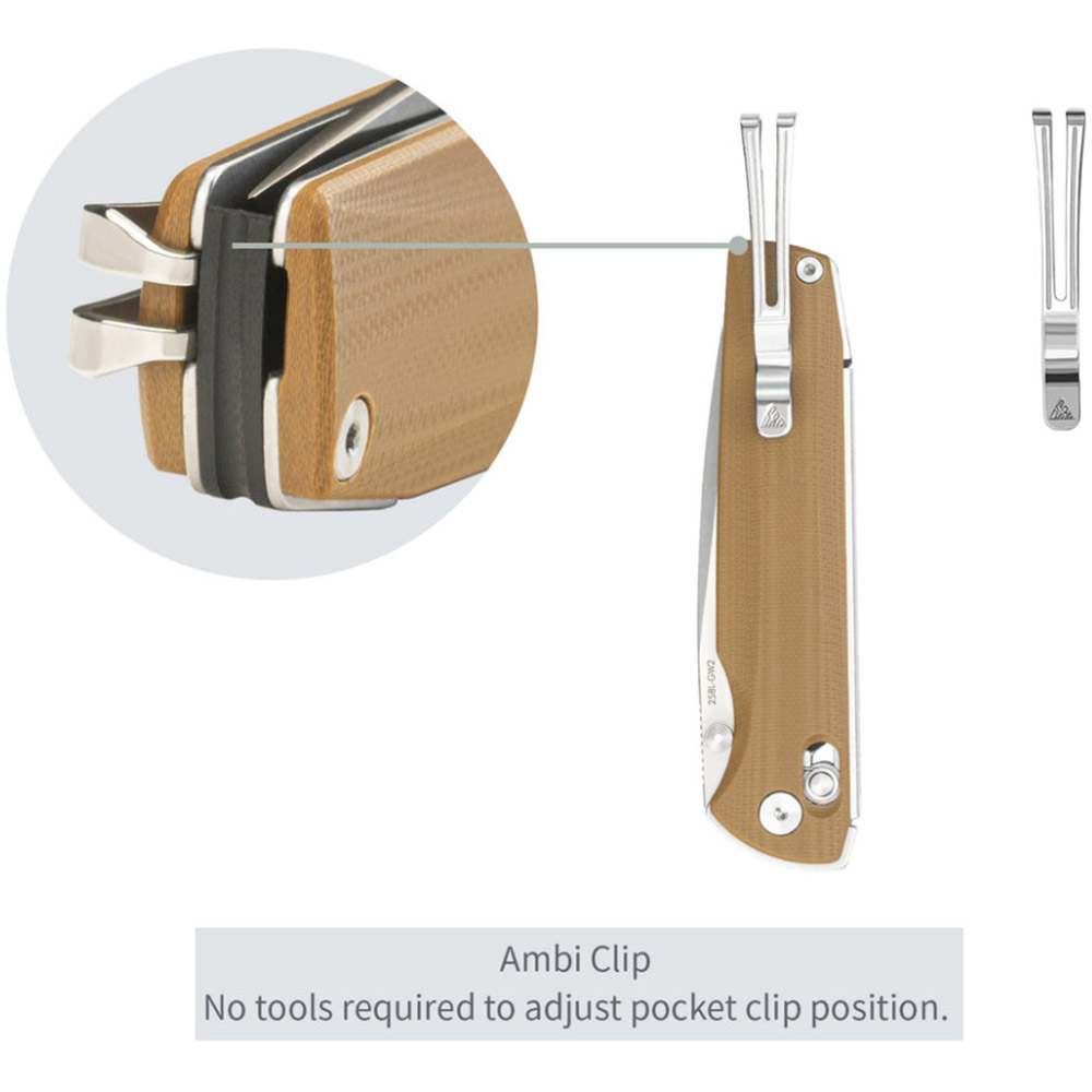 В Україні Ніж SRM Terrier 258L-GW2 Brown