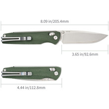 Нож SRM Terrier 258L-MG2 Green