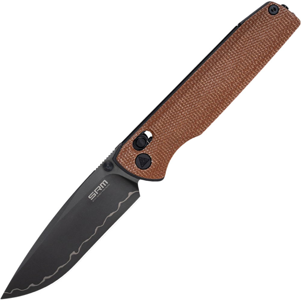 Нож SRM Terrier 258L-MN2 Brown