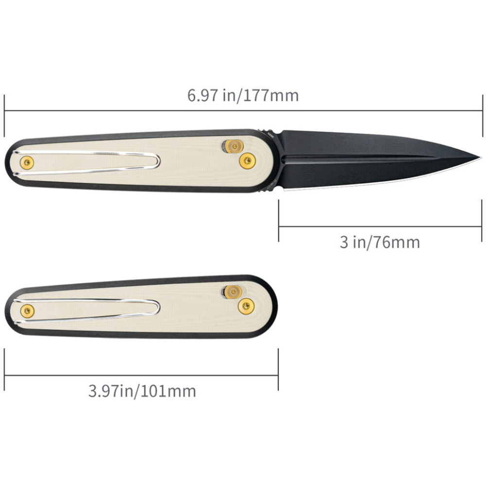 Фото Ніж SRM Twin 251MB-GT2 White