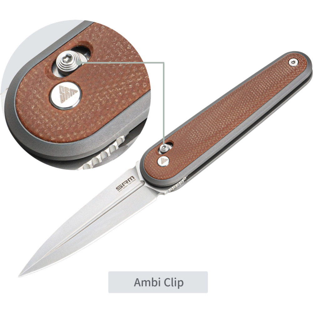 В интернет магазине Нож SRM Twin 251MB-MN Brown