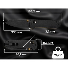 Ніж складаний CIVIVI Yonder (C23073B-2)