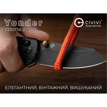 Ніж складаний CIVIVI Yonder (C23073B-2)