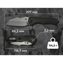 Ніж WEKNIFE High-Fin XL WE24010-6
