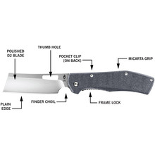 Нож GERBER FlatIron D2 Micarta (1055363)