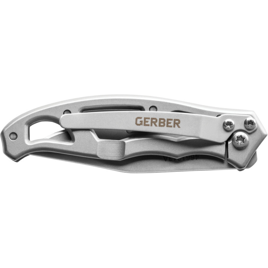 Ніж GERBER Paraframe Mini FE BL (1013954) Дополнительно клипса для ношения, frame lock, открытая облегчённая конструкция рукоятки