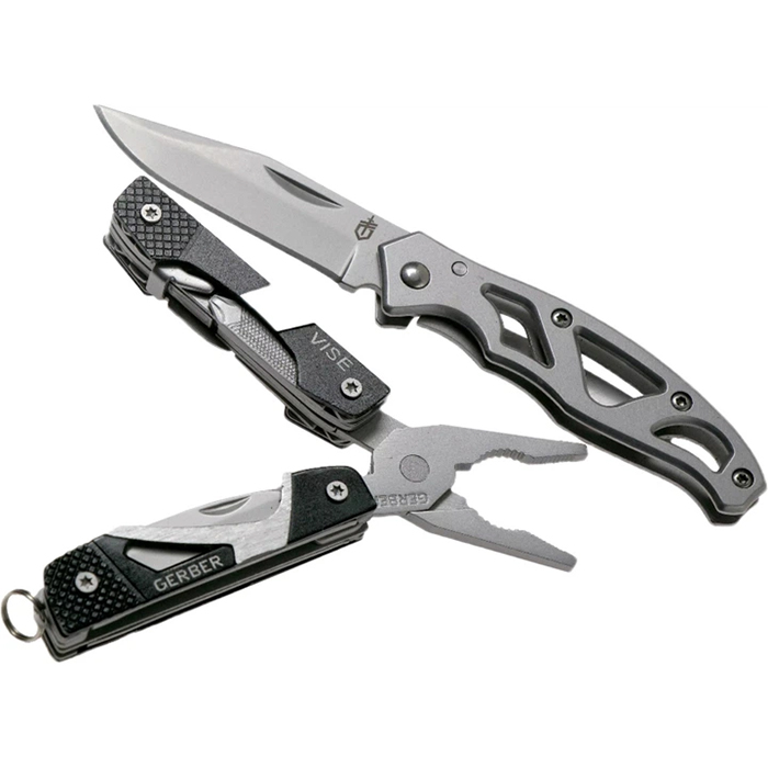 Нож GERBER Paraframe Mini + мультитул Vise (1024632)