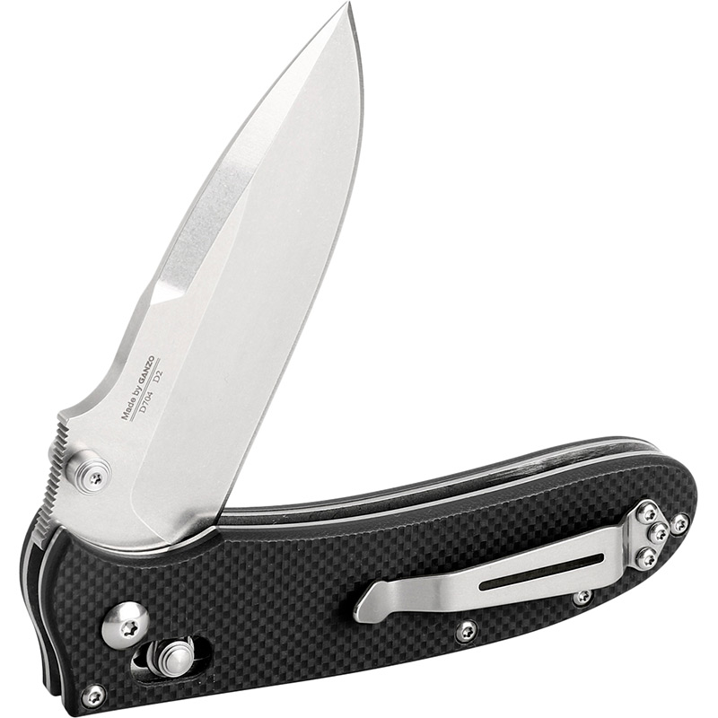 Ніж GANZO D704-BK Black Тип складаний ніж