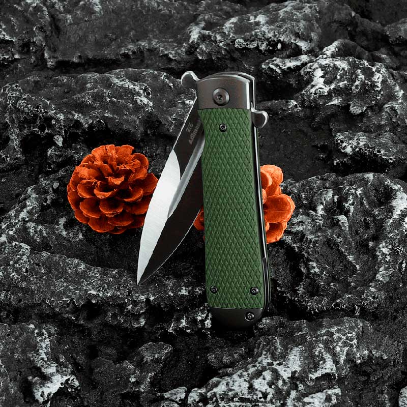 Замовити Ніж Adimanti Samson by Ganzo Brutalica design Green (Samson-GR)