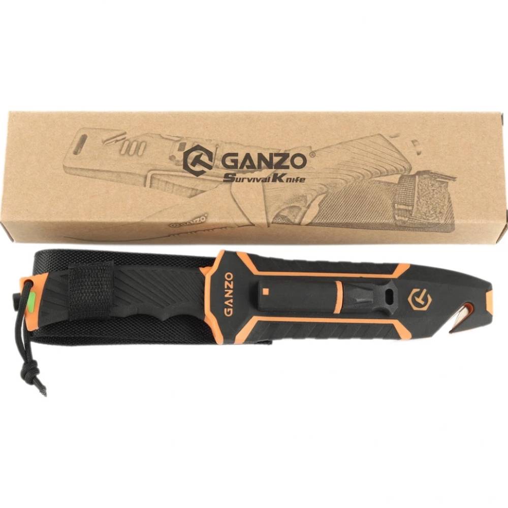 Покупка Ніж GANZO G8012V2-OR Помаранчевий (G8012V2-OR)