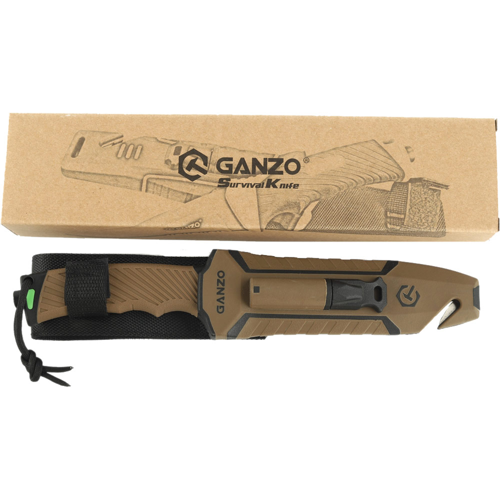 Зображення Ніж Ganzo G8012V2 Brown (G8012V2-DY)