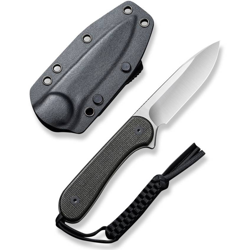 Нож CIVIVI Fixed Blade Elementum (C2105B) Материал лезвия порошковая сталь