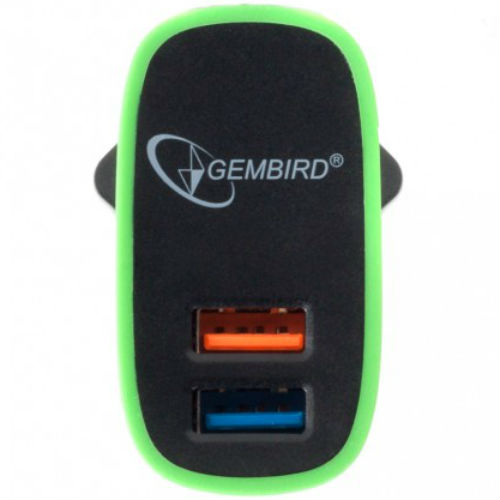 Зарядное устройство GEMBIRD MP3A-UC-AC9 Кабель отсутствует