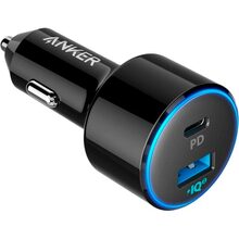 Зарядний пристрій Anker PowerDrive II 1xPD & 1xPIQ2.0 Black (A2229H12)