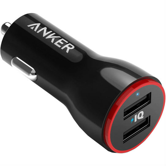 Зарядное устройство ANKER PowerDrive 2 24W 2xUSB (A2310G11)