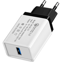 Мережевий зарядний пристрій XOKO QC-100 1 USB Qualcom QC3.0 3.5 A Black (QC-100-BK)