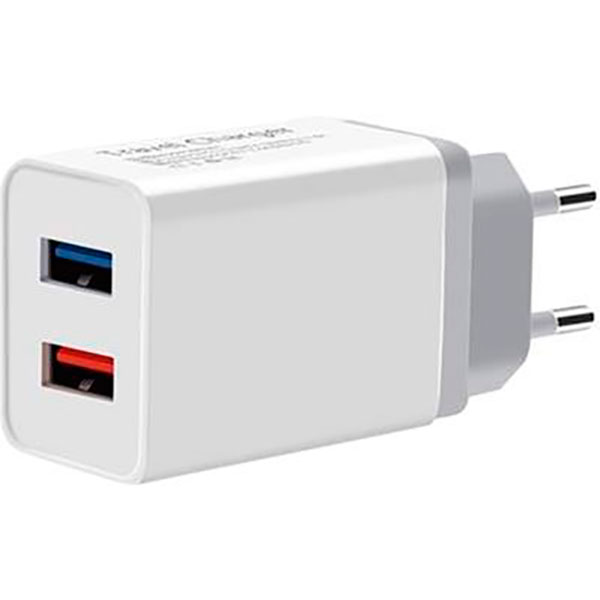 Сетевое зарядное устройство XoKo WC-210 2.4 A USB White (WC-210-WH)