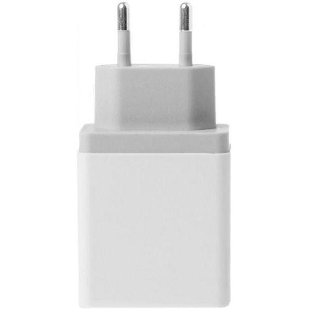 Сетевое зарядное устройство XoKo WC-210 2.4 A USB White (WC-210-WH) Кабель отсутствует