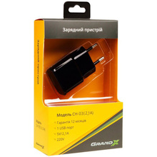 Сетевое зарядное устройство GRAND-X CH-03B