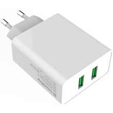 Сетевое зарядное устройство COLORWAY 2 USB Quick Charge 3.0 36W White