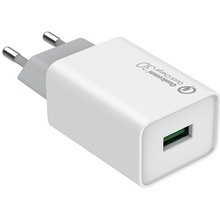 Мережевий зарядний пристрій COLORWAY 1 USB Quick Charge 3.0 18W White