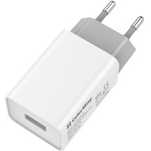 Сетевое зарядное устройство COLORWAY 1 USB AUTO ID 2A 10W White