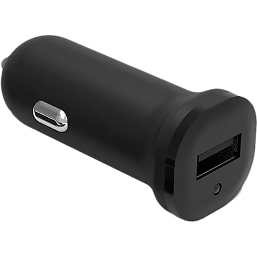 Автомобільний зарядний пристрій GRIFFIN Single Port 2.4 A Car Charger - Black (GP-012-BLK)