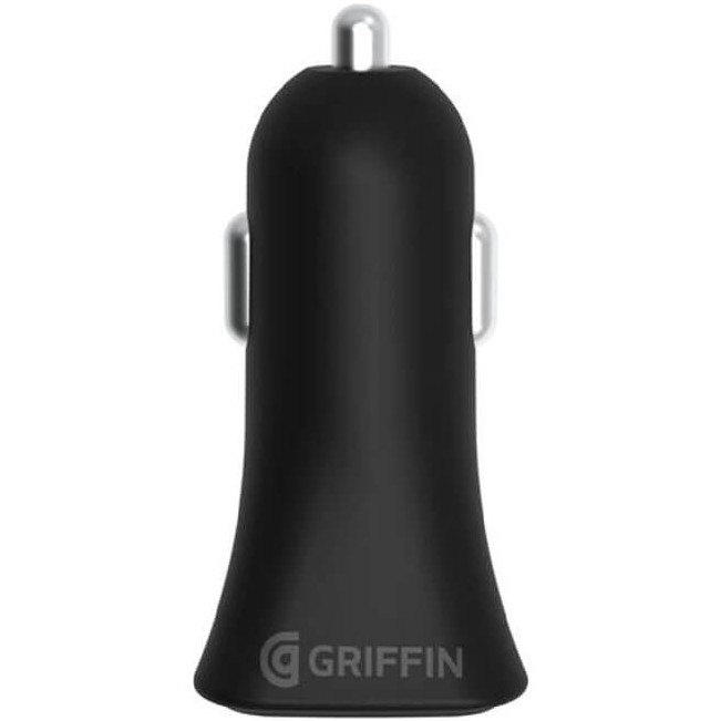 Автомобільний зарядний пристрій GRIFFIN PowerJolt 18W USB-C PD + USB-C to Lightning (GP-083-BLK) Тип мережевий зарядний пристрій