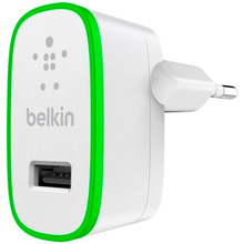 Мережевий зарядний пристрій BELKIN Home Charger 12W USB-A 2.4 A White (WCA002VFWH)