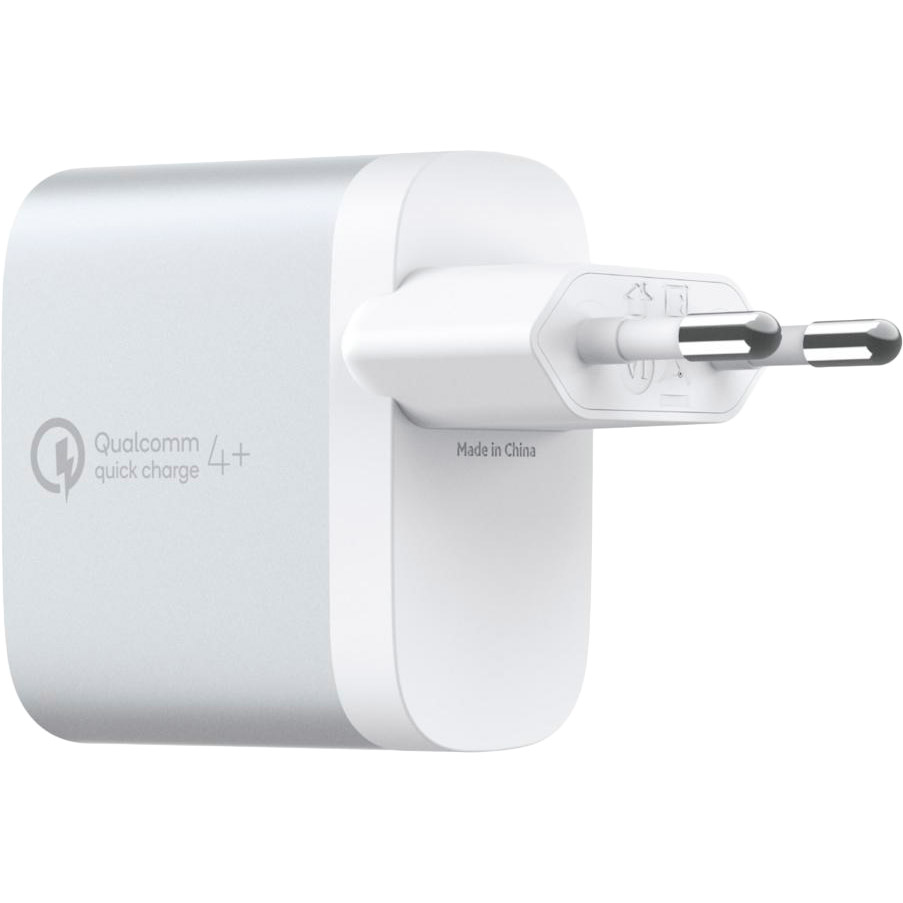 Сетевое зарядное устройство BELKIN Quick Charge 4.0 USB-C 1.2 м Silver (F7U074VF04-SLV) Тип сетевое зарядное устройство