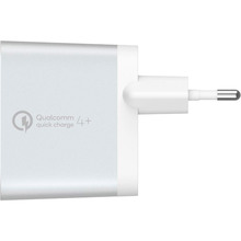 Сетевое зарядное устройство BELKIN Quick Charge 4.0 USB-C 1.2 м Silver (F7U074VF04-SLV)