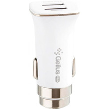 Автомобільний зарядний пристрій GELIUS Pro Apollo 2USB 3.1A White (GP-CC01)