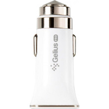 Автомобільний зарядний пристрій GELIUS Pro Apollo 2USB 3.1A White (GP-CC01)