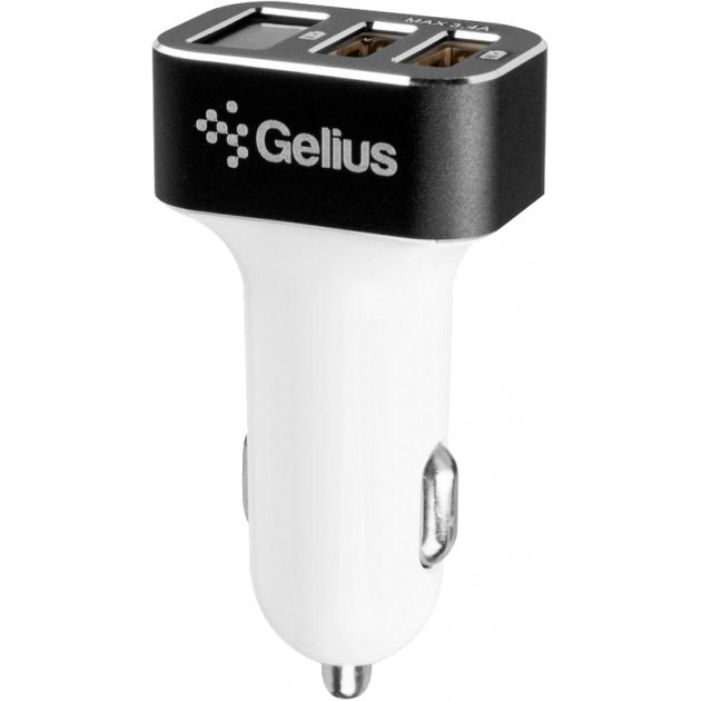 

Зарядное устройство GELIUS Pro Wolt LCD 2USB 3.1A Black (GP-CC005), Pro Wolt LCD GP-CC005 2USB 3.1A Black