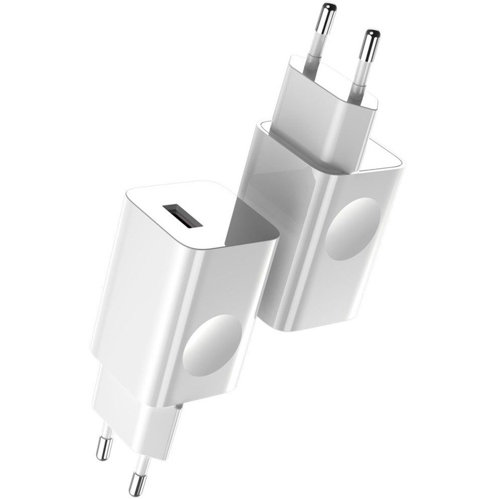 Мережевий зарядний пристрій BASEUS Wall Charger QC3.0 White (20748) Кількість пристроїв, що одночасно заряджаються від мережевої зарядки 1