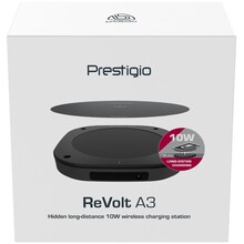 Беспроводное зарядное устройство PRESTIGIO ReVolt A3 10W (PCS103U_BL)