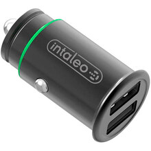 Автомобільний зарядний пристрій INTALEO 2USB 4.8 A CCG482 (1283126504525)