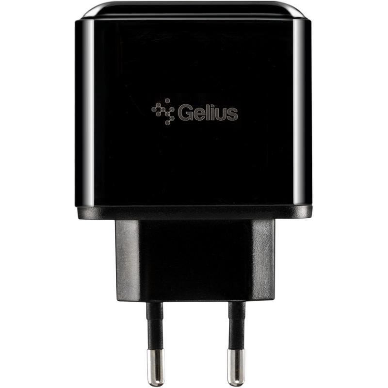 

Сетевое зарядное устройство GELIUS Pro Zion 1USB 3A Black (GP-HC010), Pro Zion GP-HC010 1USB 3A Black