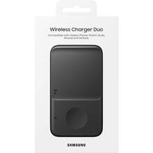 Беспроводное зарядное устройство SAMSUNG Wireless Charger Duo+TA Black (EP-P4300TBRGRU)