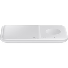 Бездротове зарядний пристрій SAMSUNG Wireless Charger Duo+TA White (EP-P4300TWRGRU)