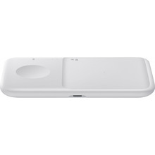 Бездротове зарядний пристрій SAMSUNG Wireless Charger Duo+TA White (EP-P4300TWRGRU)