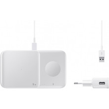 Беспроводное зарядное устройство SAMSUNG Wireless Charger Duo+TA White (EP-P4300TWRGRU)