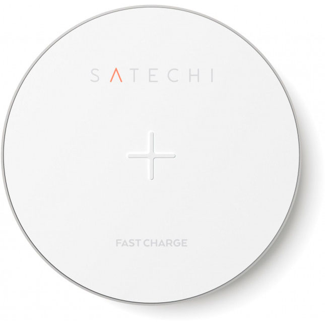 Беспроводное зарядное устройство SATECHI Wireless Charging Pad Silver (ST-WCPS) Тип беспроводное зарядное устройство