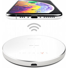 Беспроводное зарядное устройство SATECHI Wireless Charging Pad Silver (ST-WCPS)